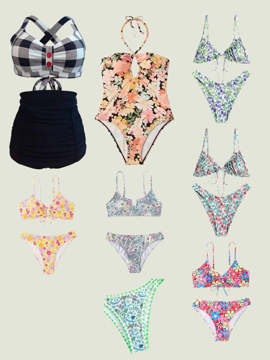 Floral 3 Pieces Swimsuit: Elevate Your Beach Game