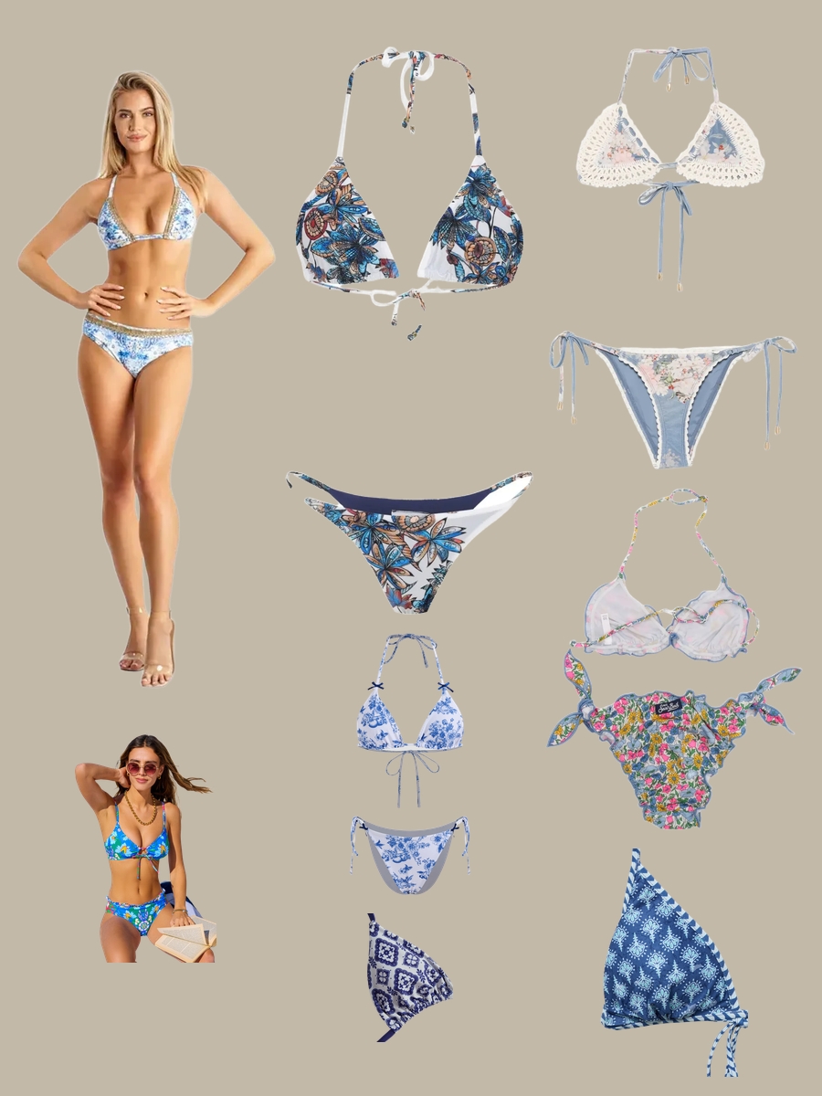 Why AOC Swimsuit's Blue Floral Bikini is a Must-Have