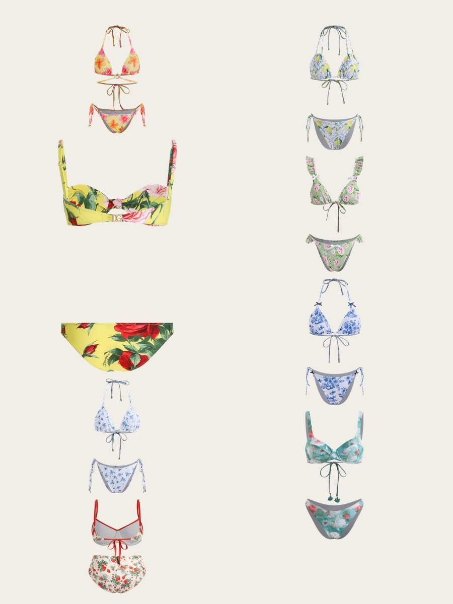 Cheap Pretty Swimsuits: Dive into the Floral Fantasy