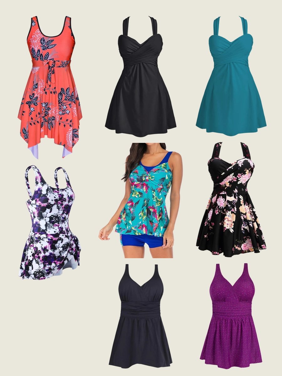 Womens Skirted Swimsuits: The Chic Swimwear Reboot