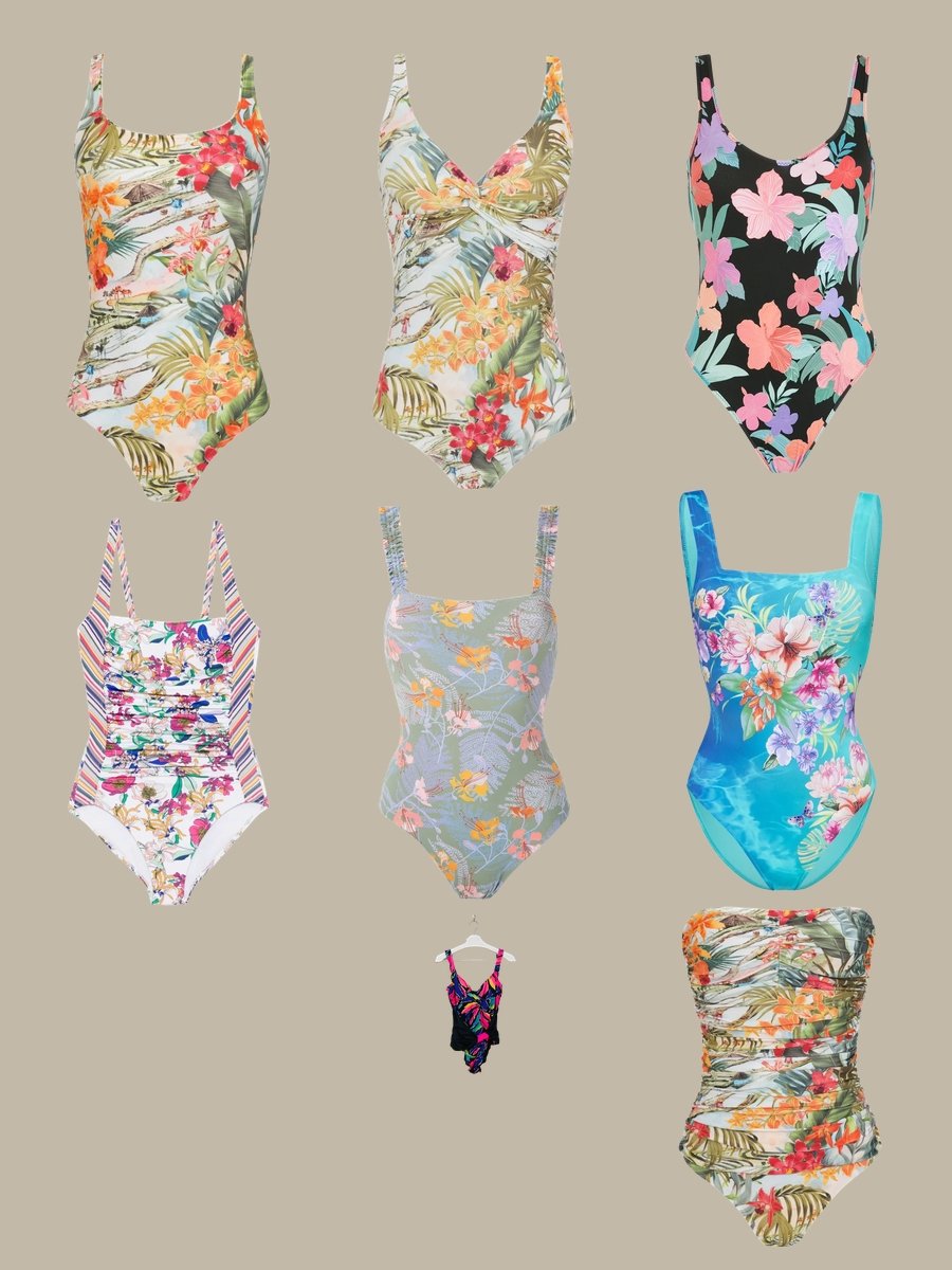 Swimsuit Heaven: Dive into Floral Elegance