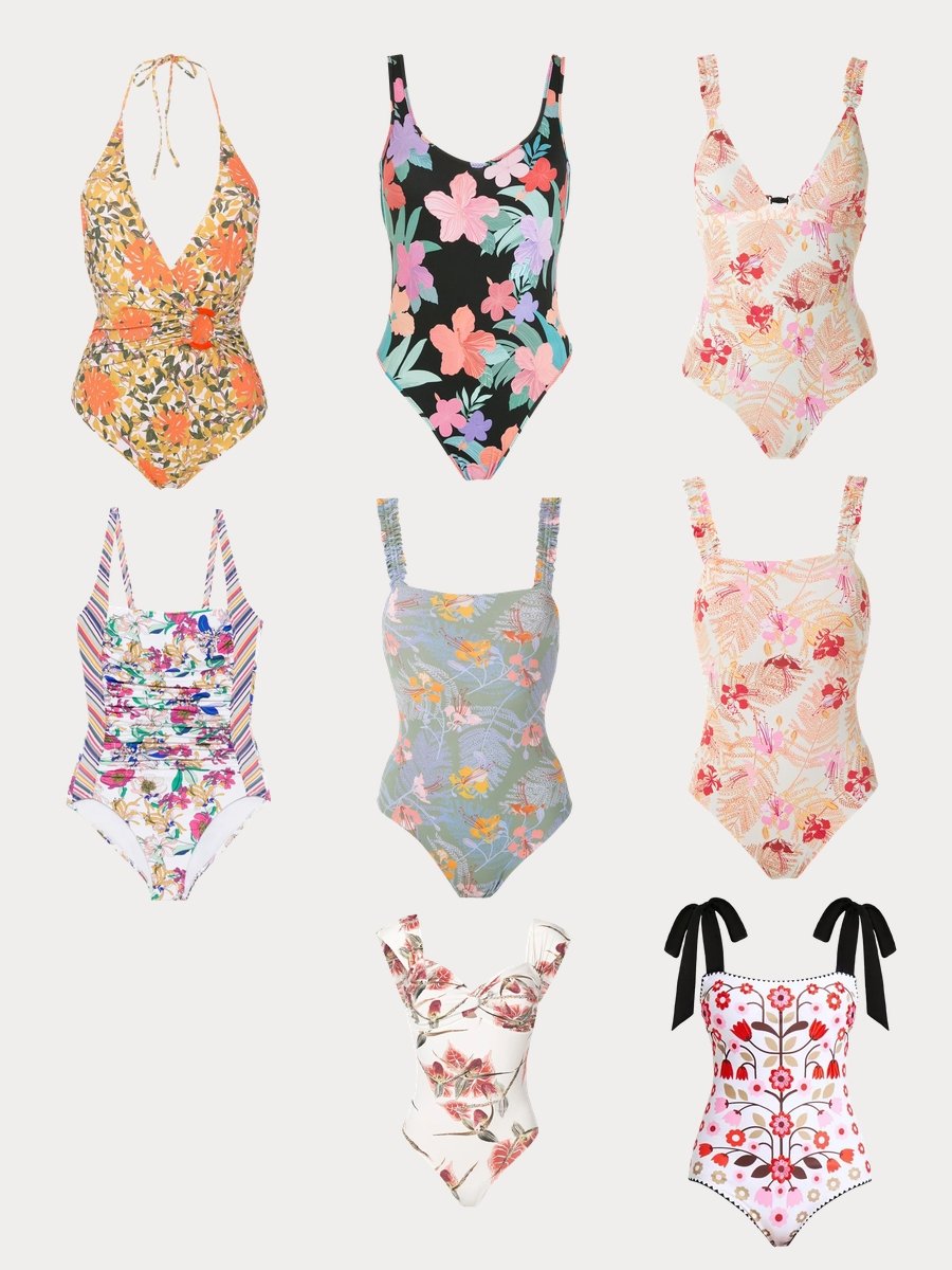Floral Swimsuits Cover Belly: Chic and Confident Choices