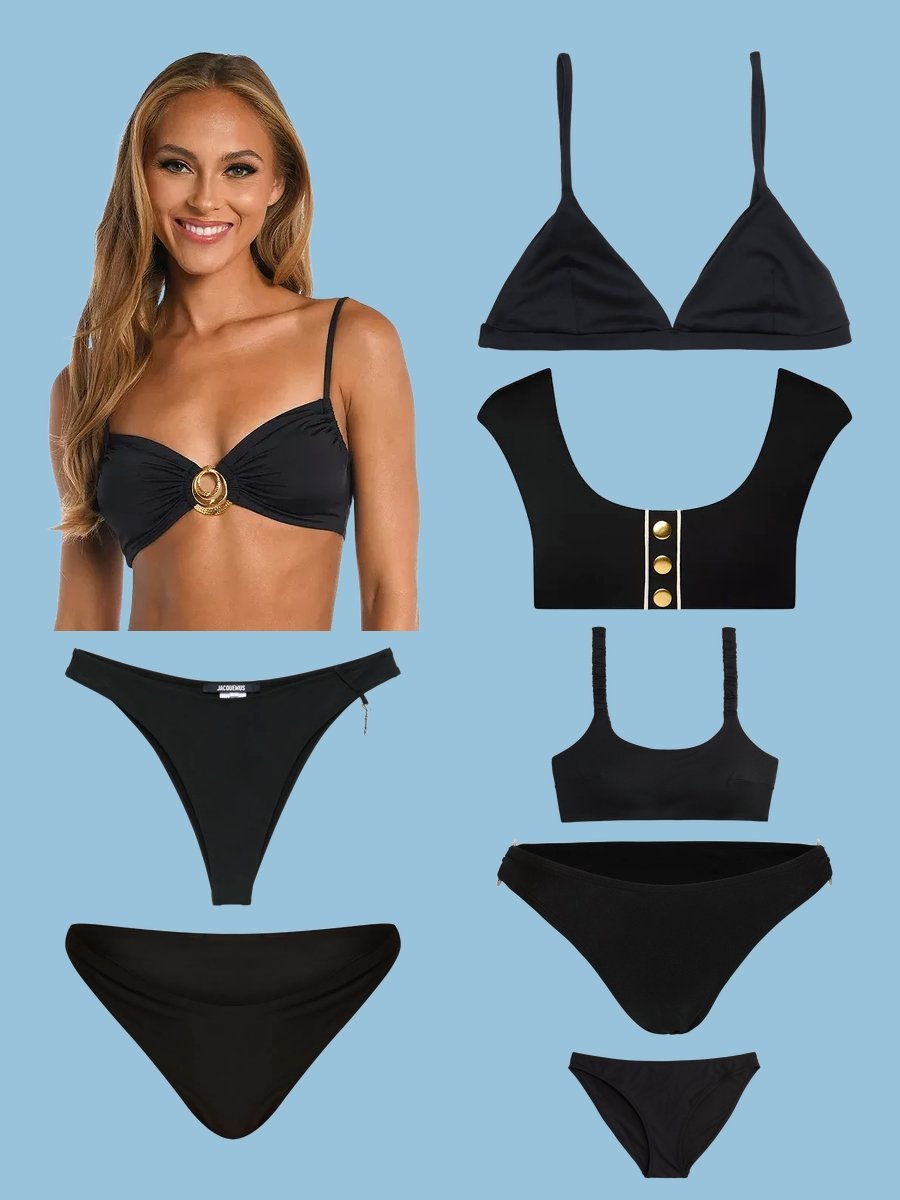 Swimsuit Black Two Piece: Dive into Iconic Chic