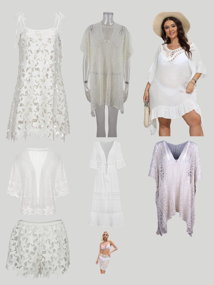 Glam Up with a Sheer Swimsuit Cover Up