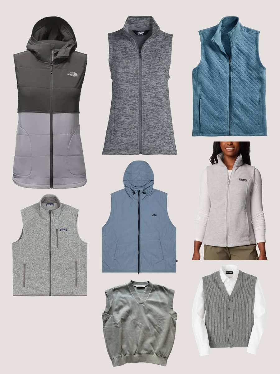 Rock the Grey Cotton Sweatshirt Vest in Style!