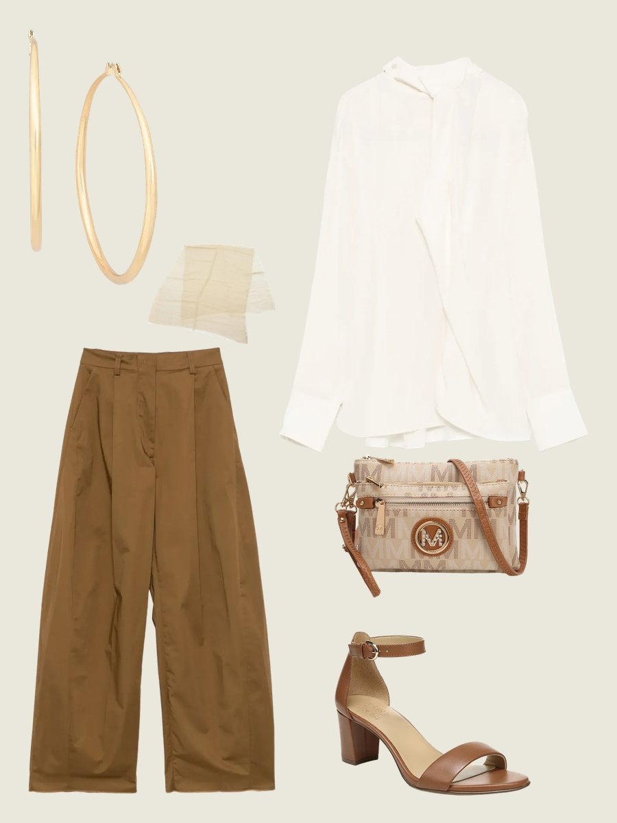 What Color to Wear with Light Brown Pants Women's Guide