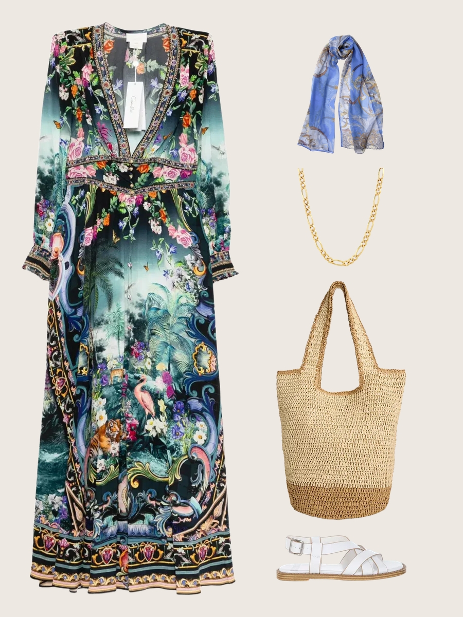 How to Wear a Scarf with a Dress: Chic Tips