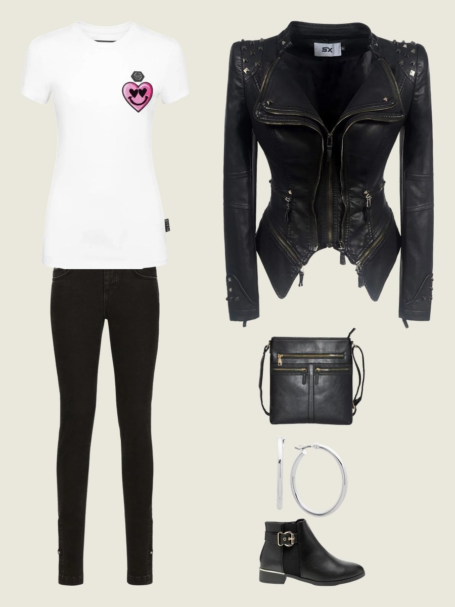 What to Wear With a Leather Jacket: Chic & Timeless