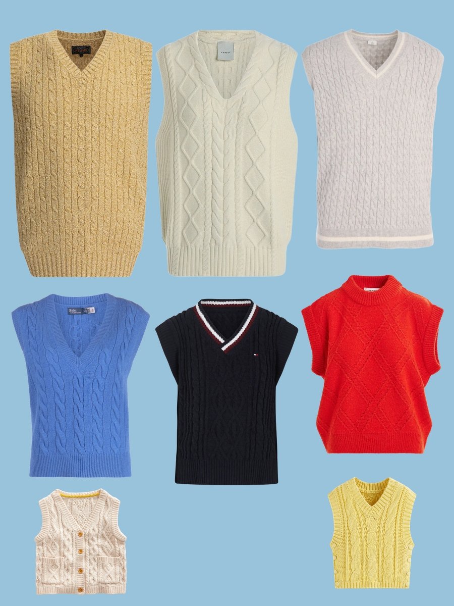 Sweater Vest Patterns: A Cable Knit Renaissance