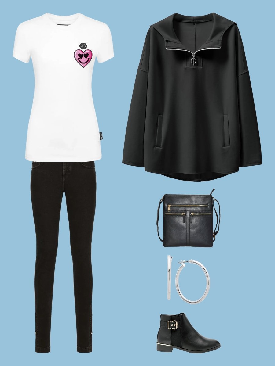 What to Wear Under a Quarter Zip: Chic Choices