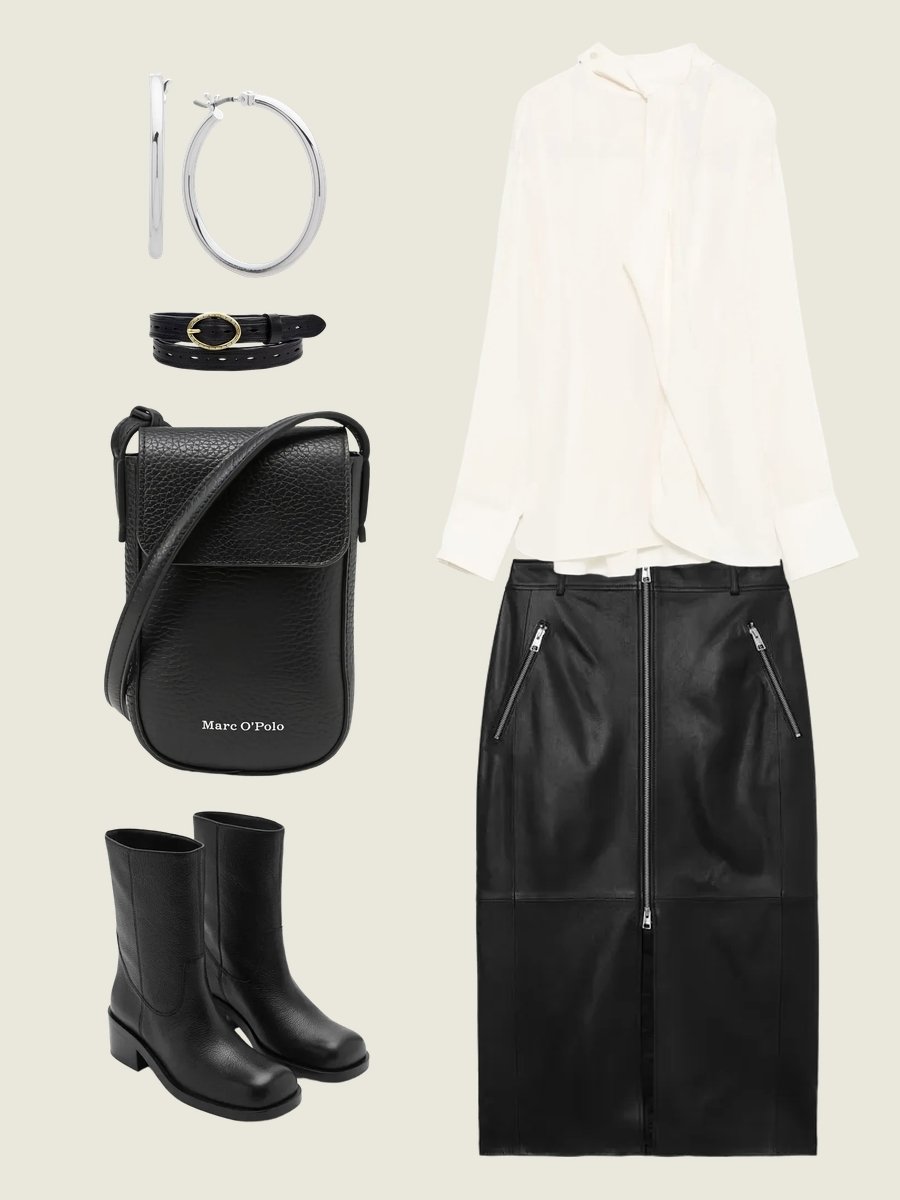 Sizzle in Style: What to Wear with a Leather Skirt