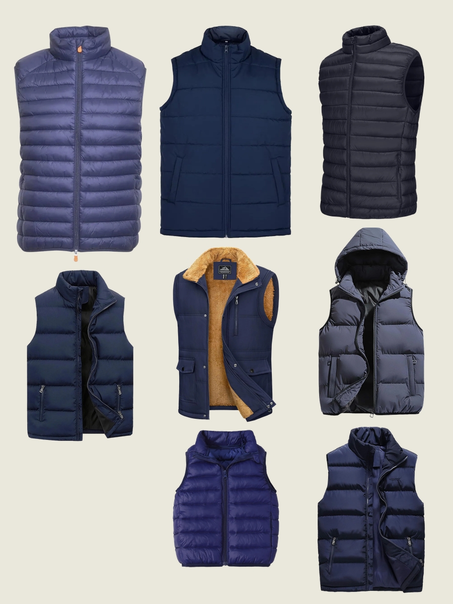 Quilt Vest Love: Navy Never Looked So Trendy