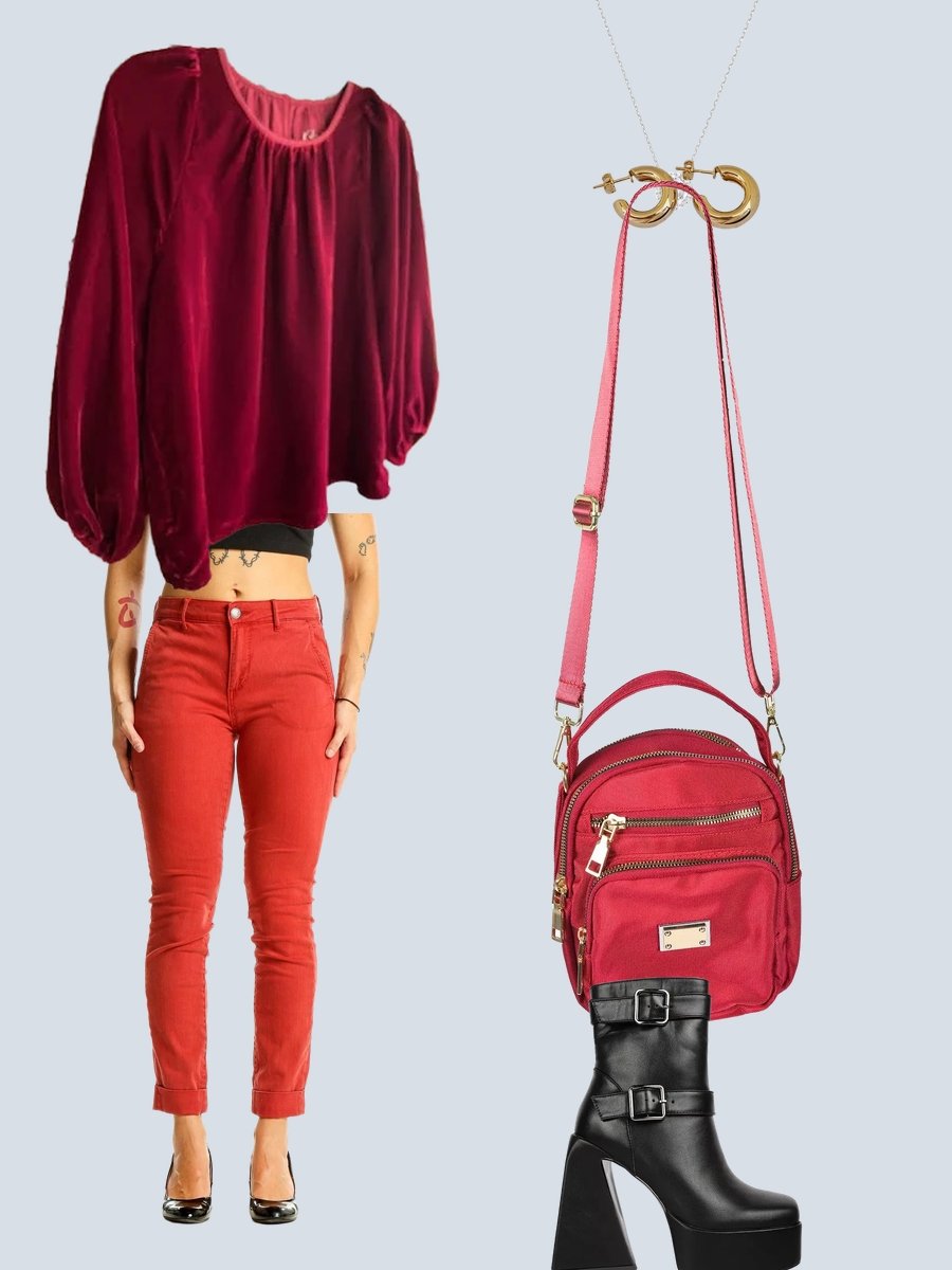 Dive Into Red Velvet Cosmic Outfits Bliss