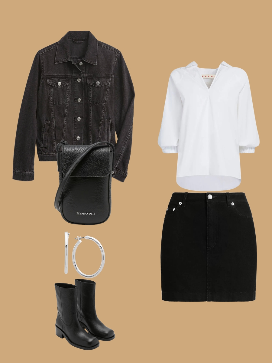 How to Dress Denim Skirt: Chic and Effortless