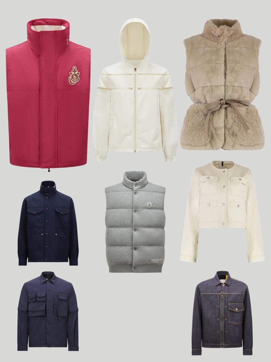 Stylish Layers: Purple Moncler Vest Magic