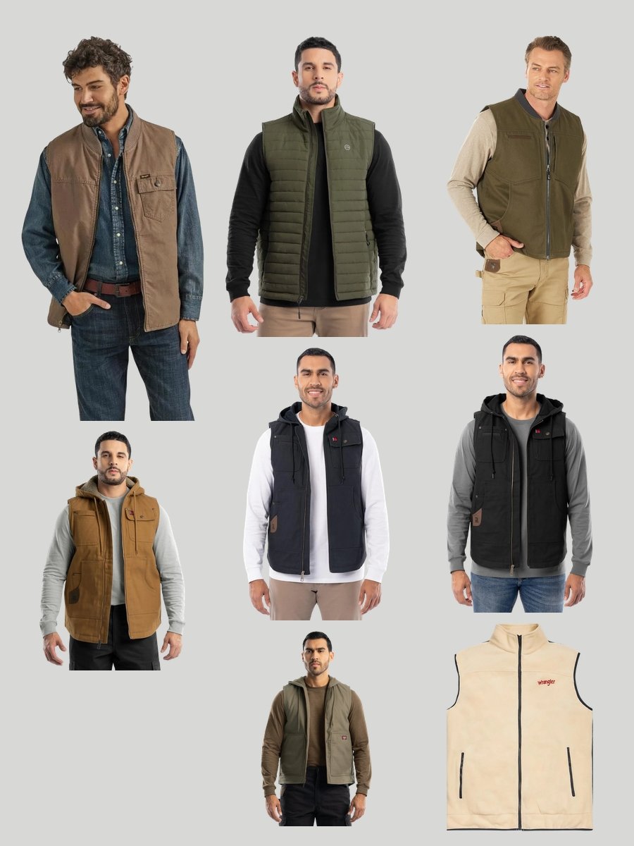 Rock the Wrangler Denim Vest Like a Style Icon