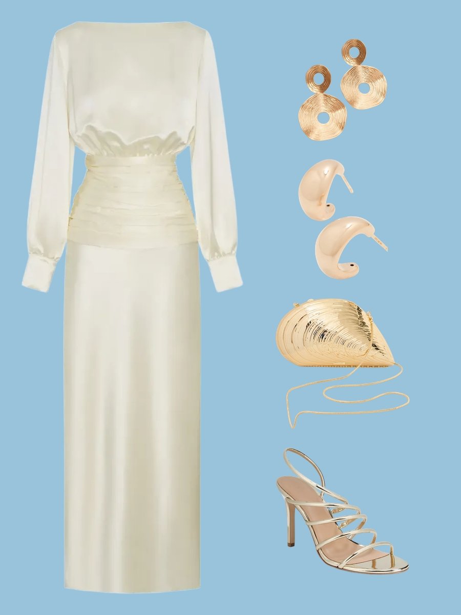 What Colour Shoes with a Champagne Dress?