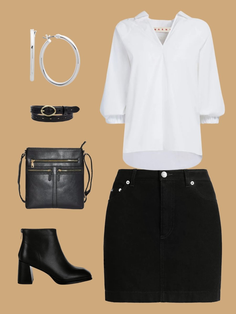 Chic Secrets: What to Wear Under a Mini Skirt