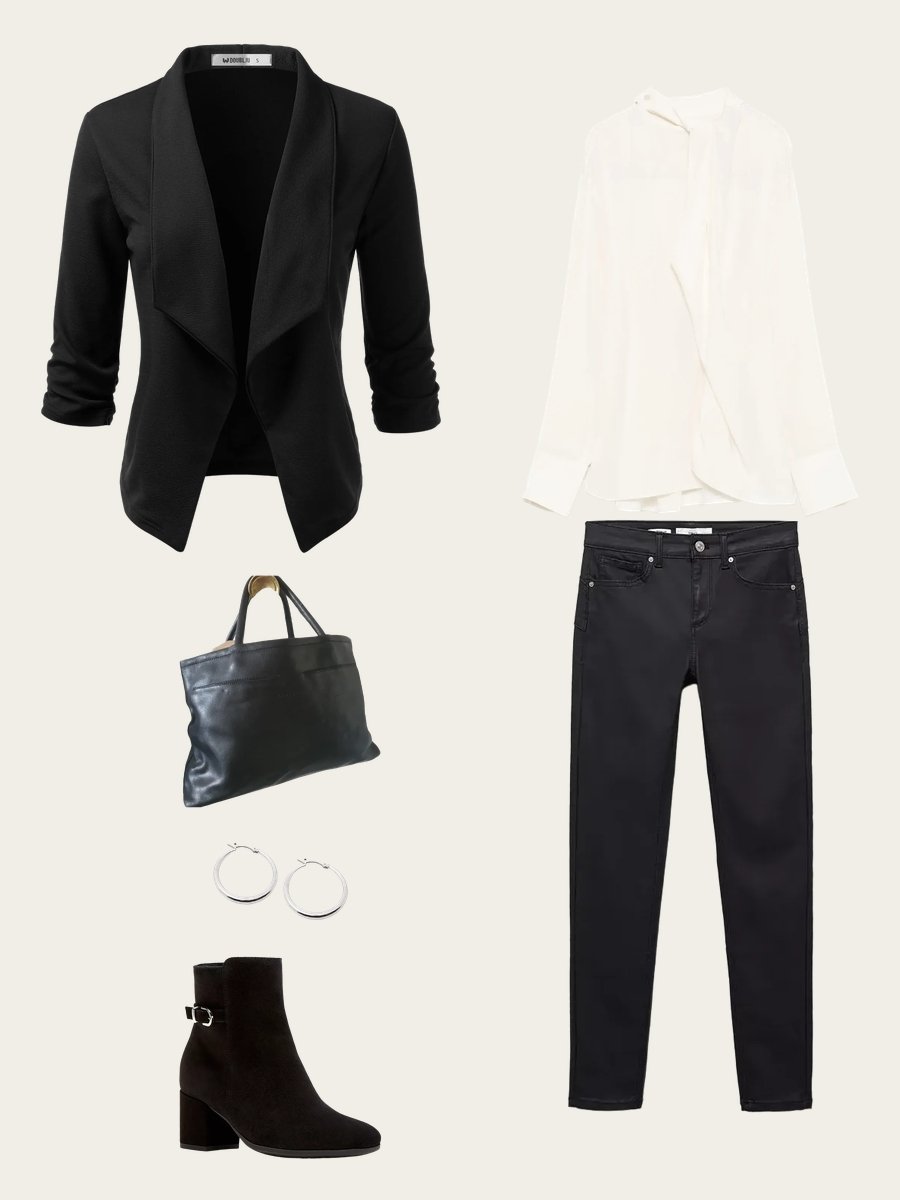 What to Wear with a Black Blazer: Chic & Timeless