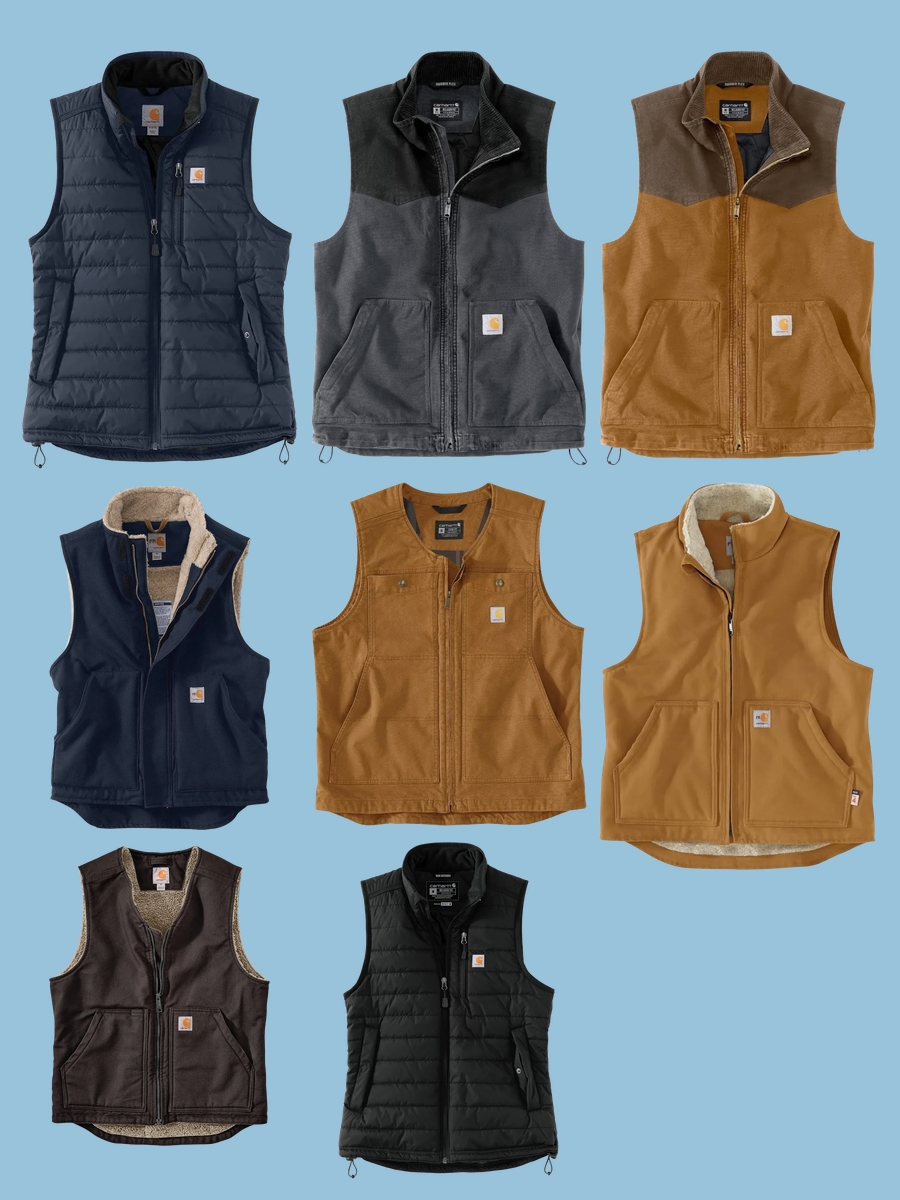 Timeless Vibes: The Vintage Carhartt Vest Steals the Show