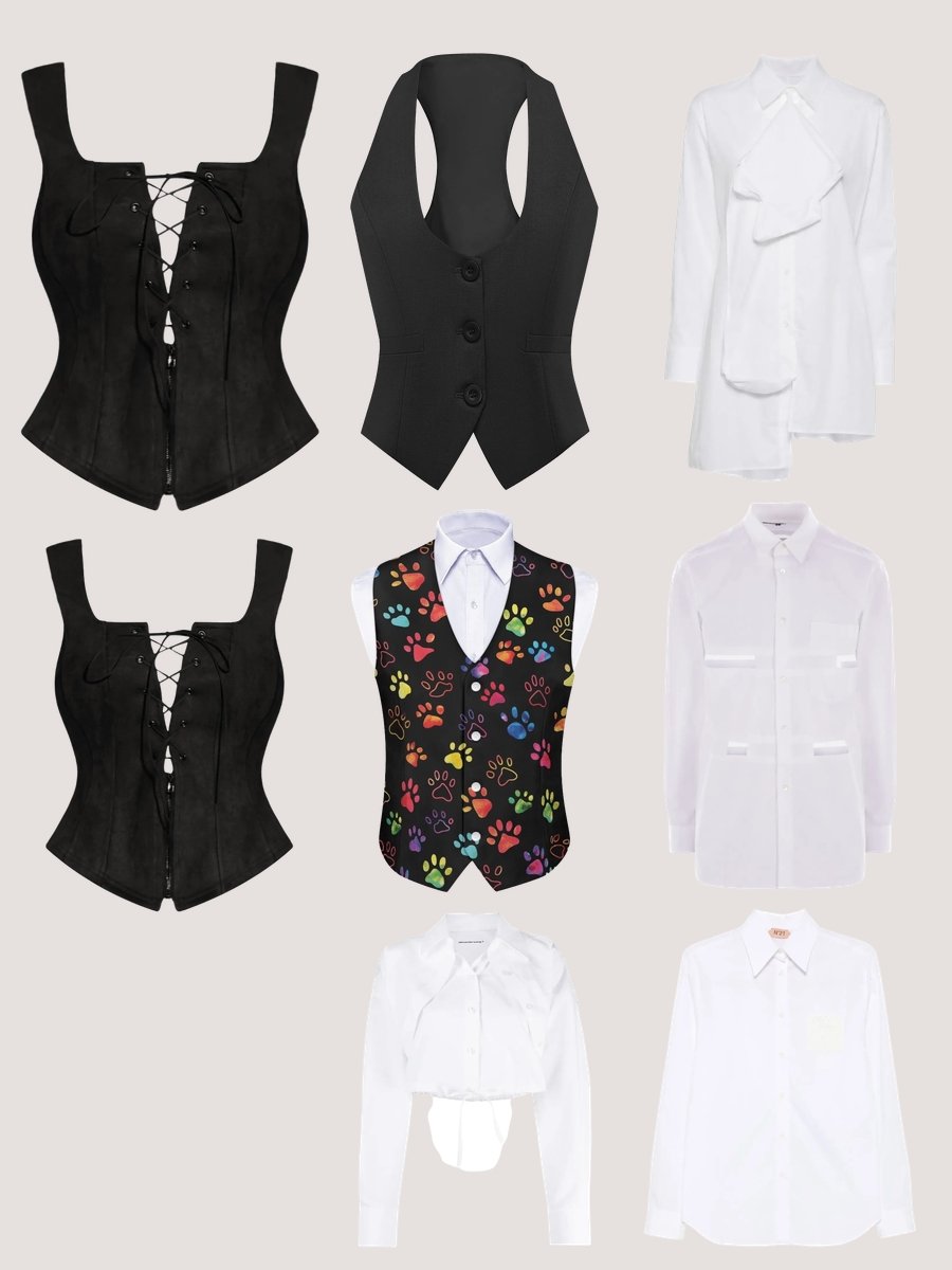 White Shirt, Black Vest: Ultimate Style Guide