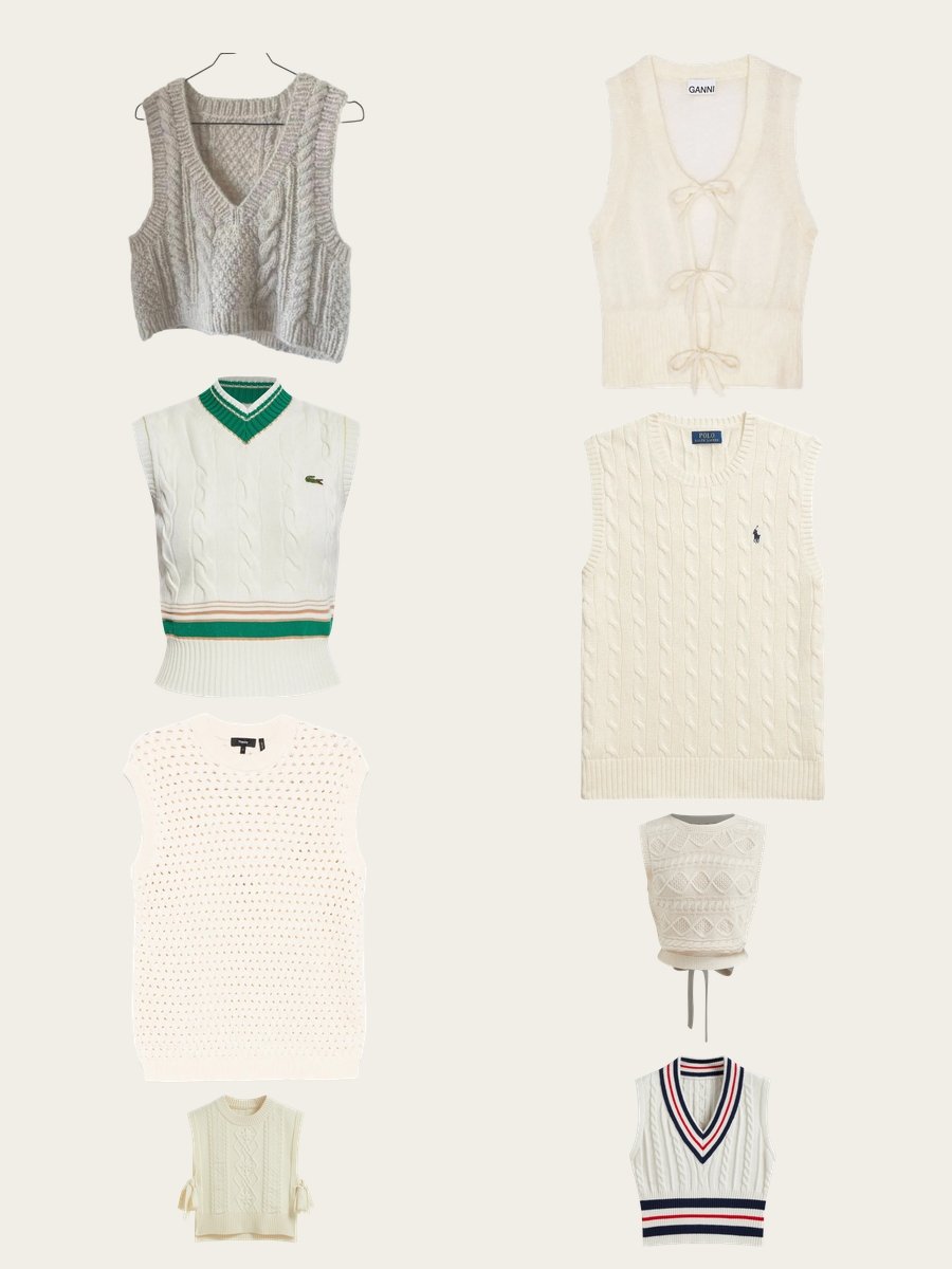 Women's Knit Vest: Why Cable Knit Cream is a Must