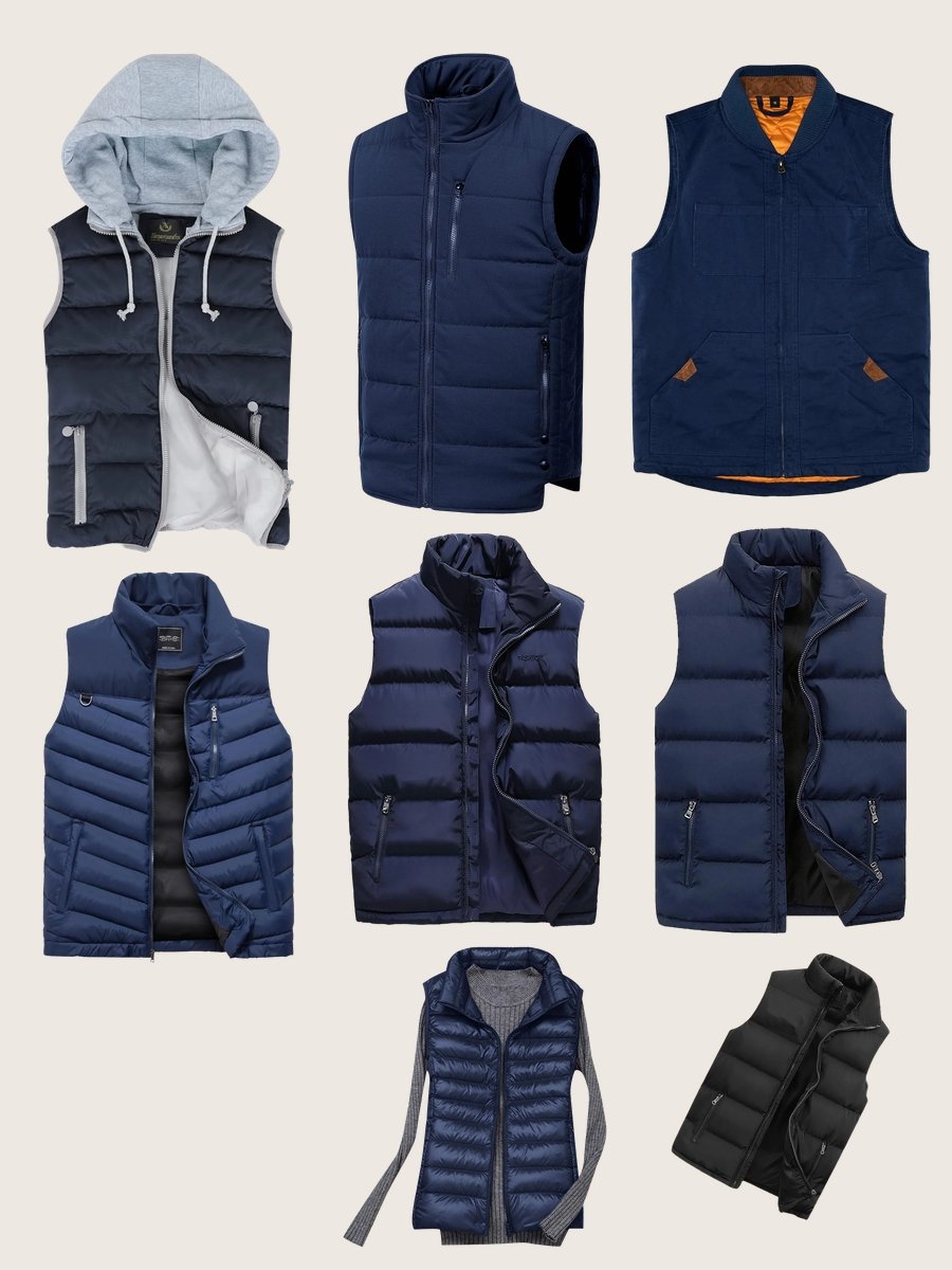 Winter Vest Wonders: Styling Quilted Navy Like a Pro