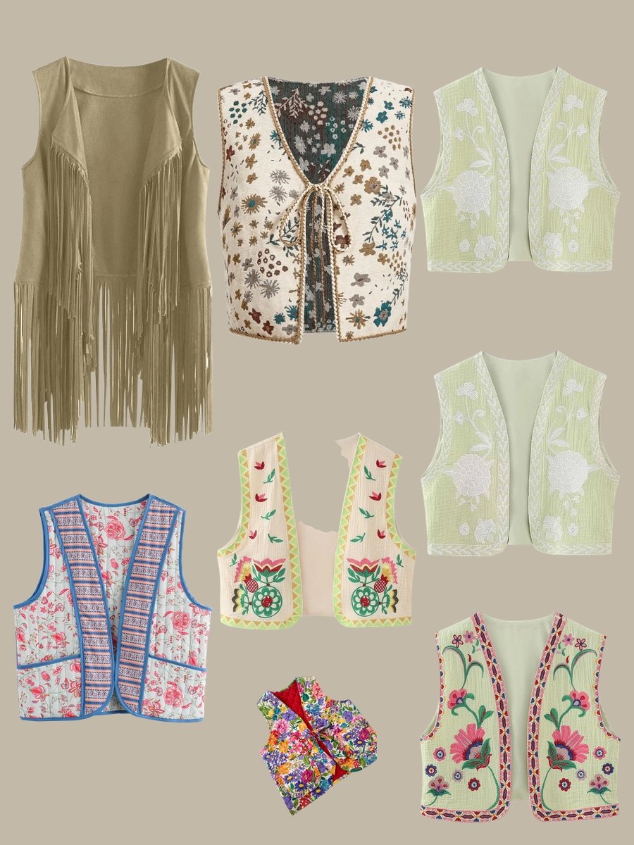 Vests for Kids: A Floral Fantasy Awaits!