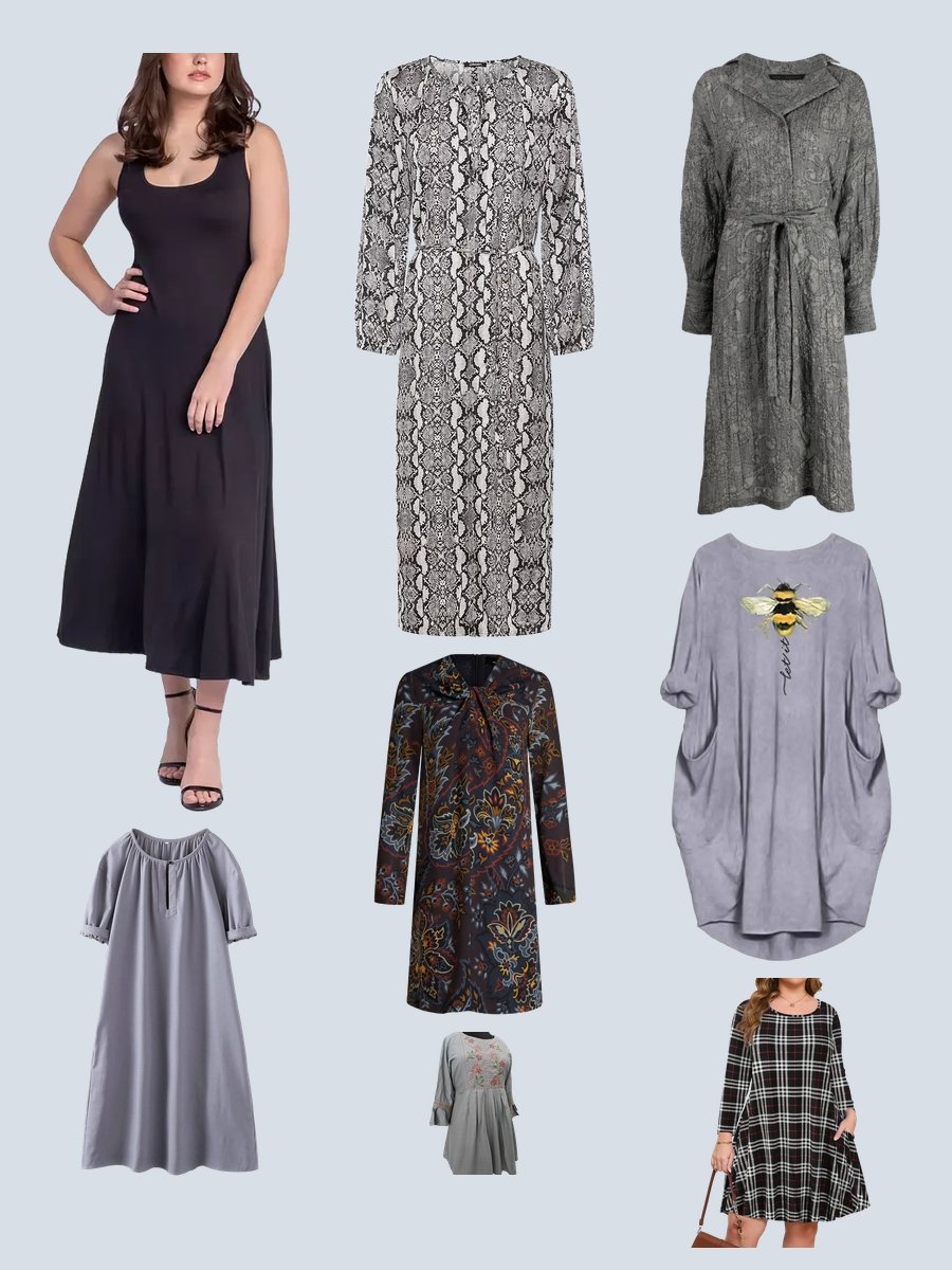 Wool Tunic Wonders: Elevate with a Grey Dress