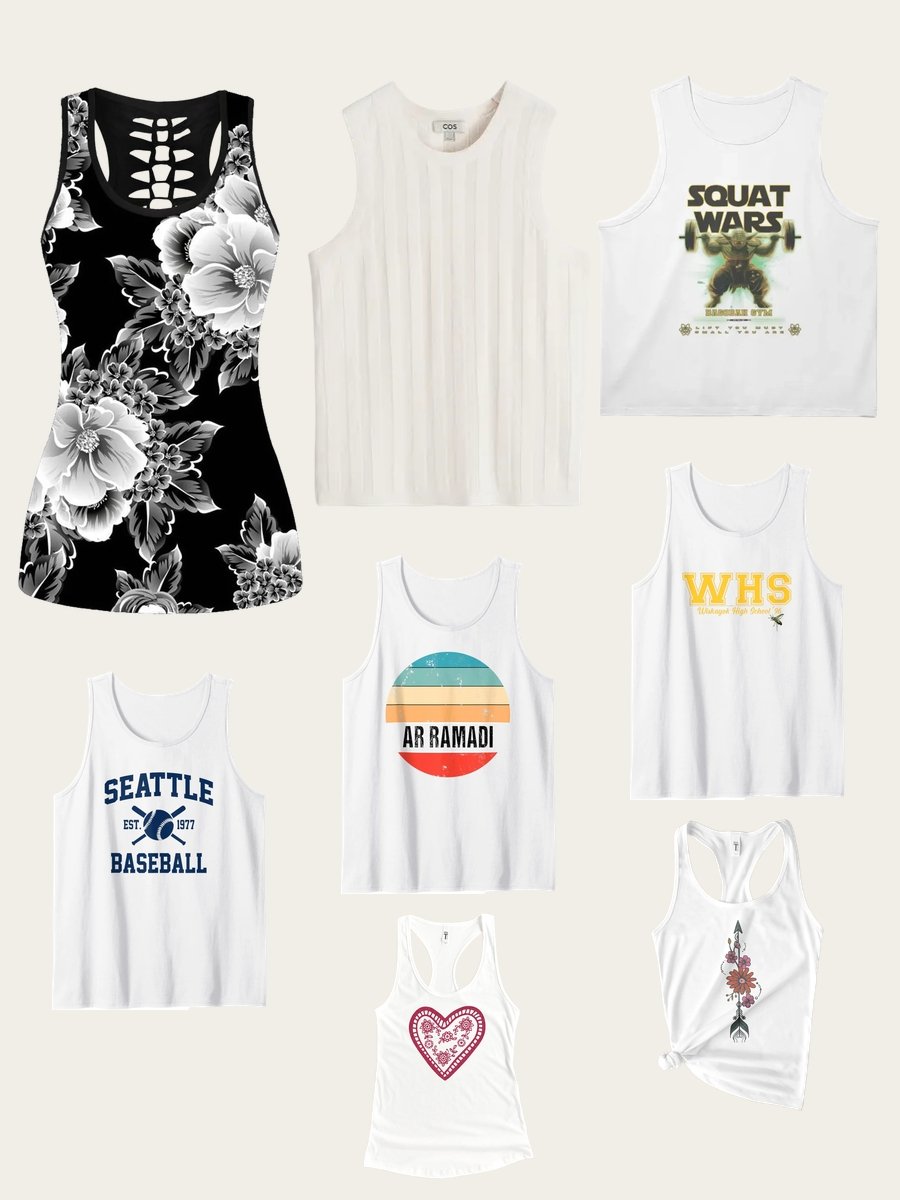 Chic Ways to Rock a Women's White Tank Top