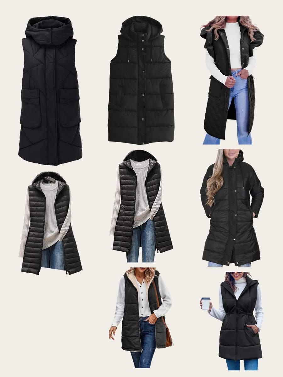 Women's Long Winter Vests: Style with Edge!