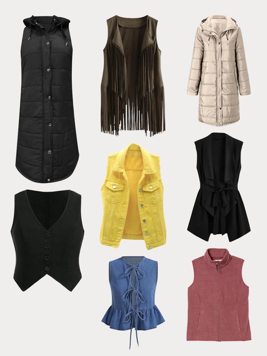 Elevate Style: Women's Vests Plus Size Elegance