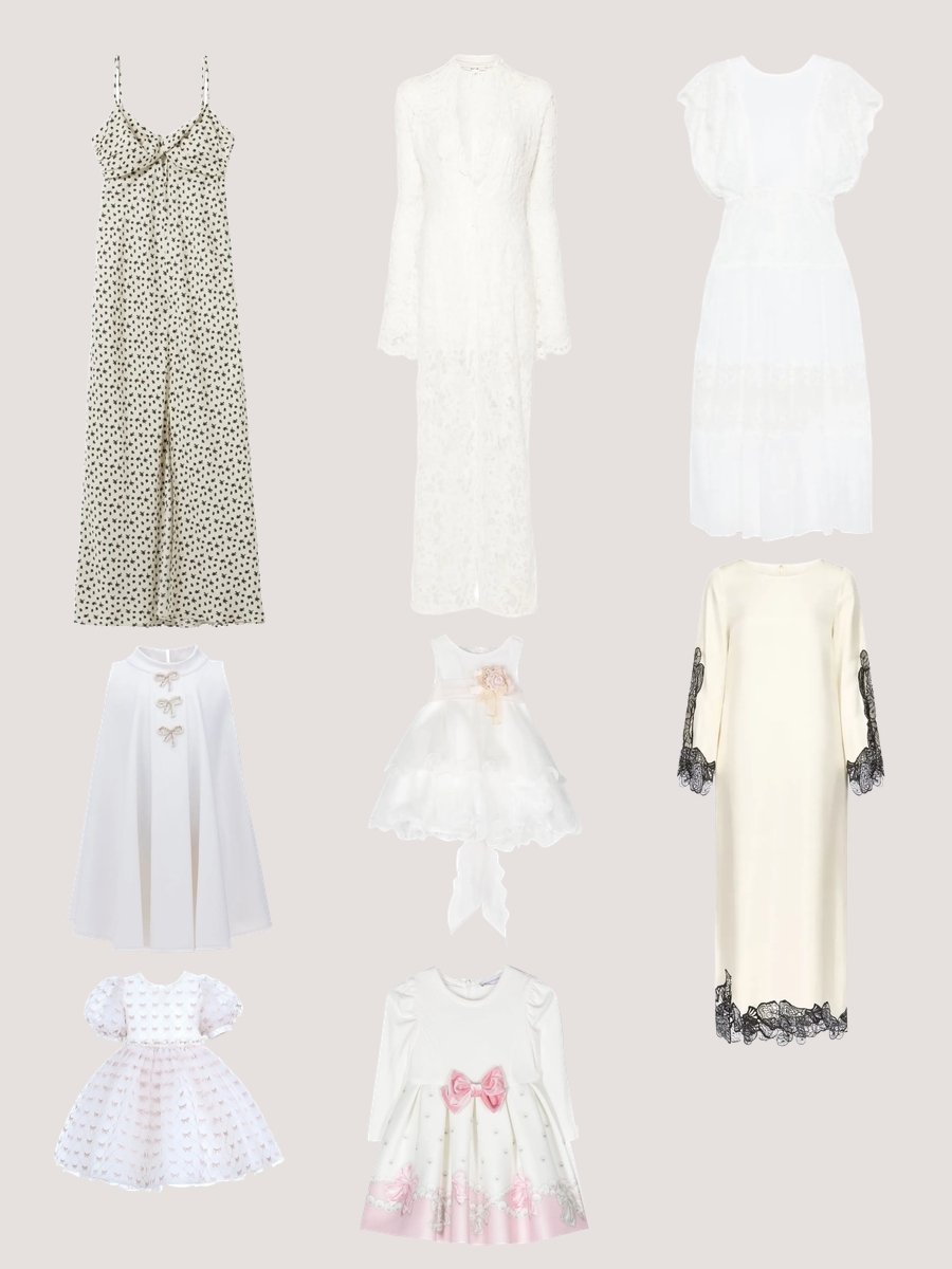 Vestidos de Comunión: Chic White Lace Magic