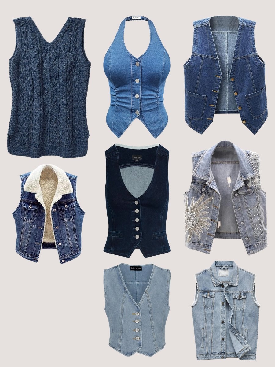 Sleigh the Look with a Women's Jean Vest