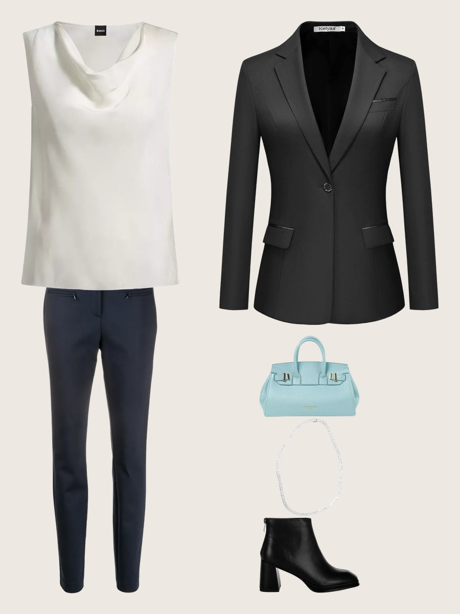 What Blazer to Rock with Blue Pants?