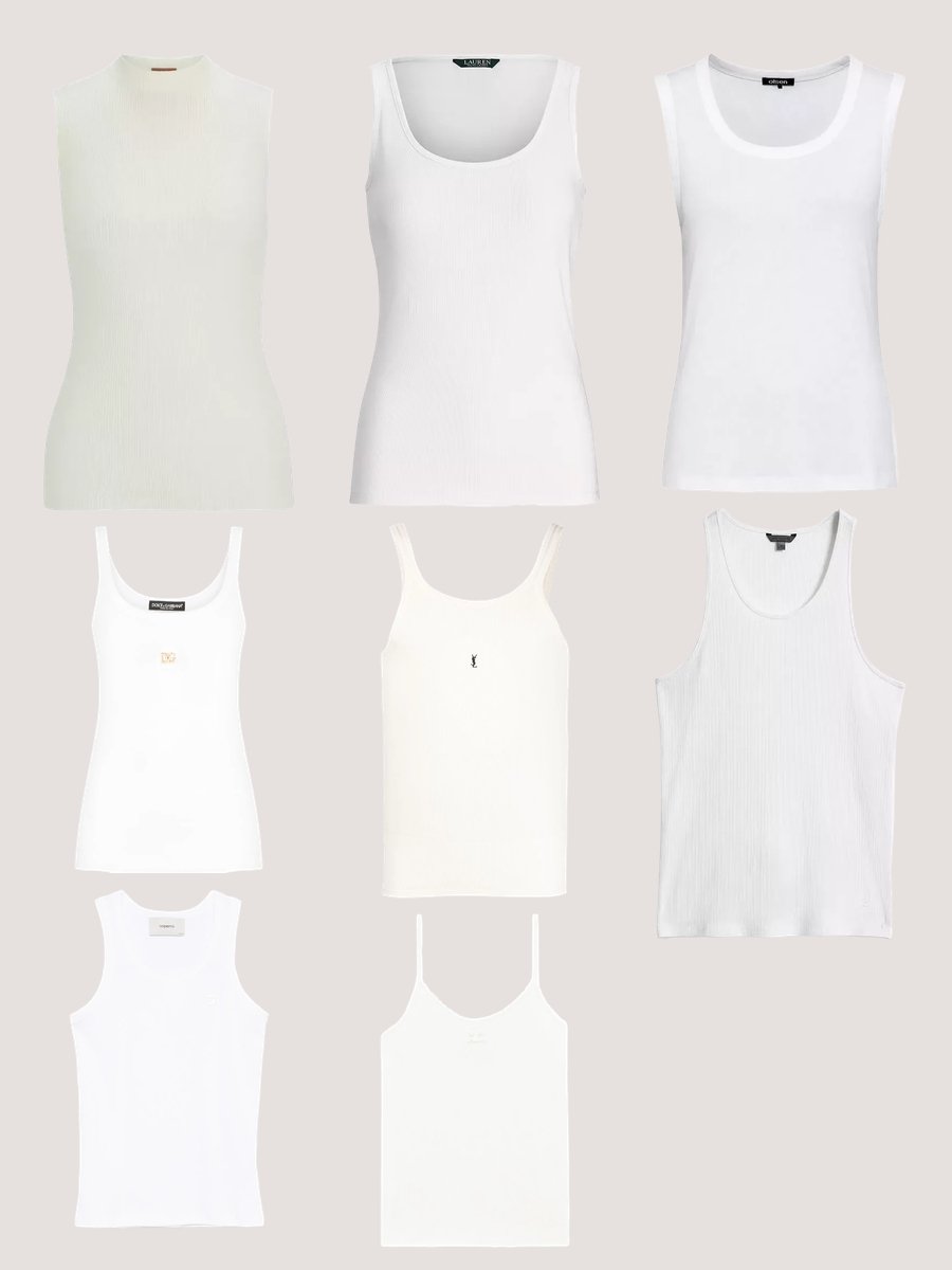 White Tank Top Ribbed: Your Ultimate Style Essential