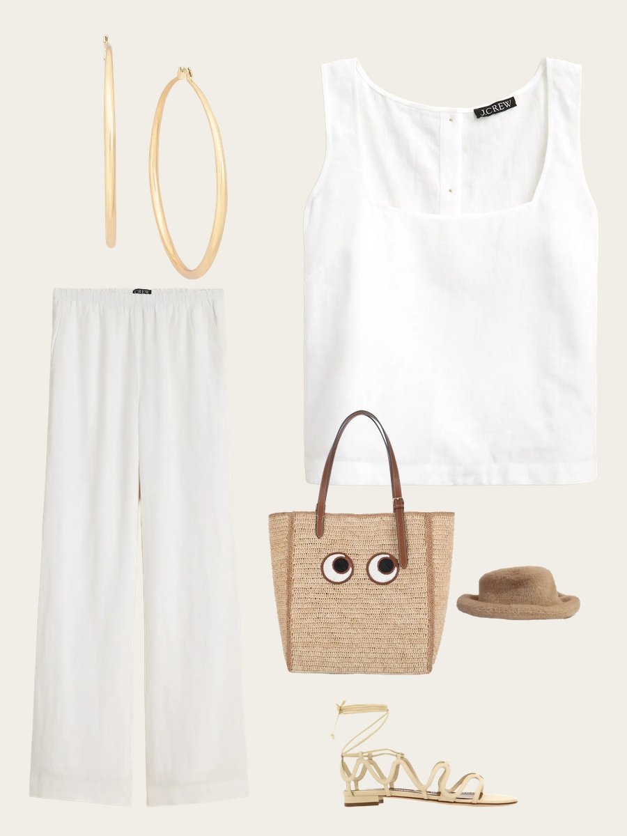 Elevate Your Look: What to Wear with White Linen Pants