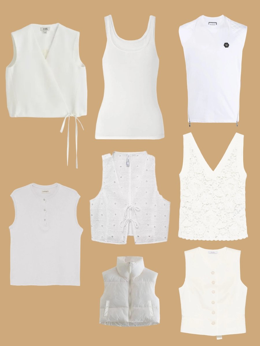 White Vest Female: Chic Wardrobe Essential!