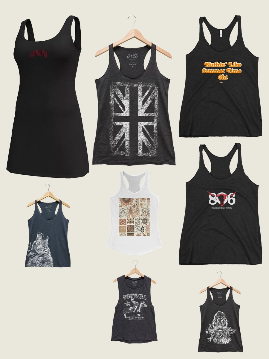 Floral Magic with Women's Graphic Tank Tops