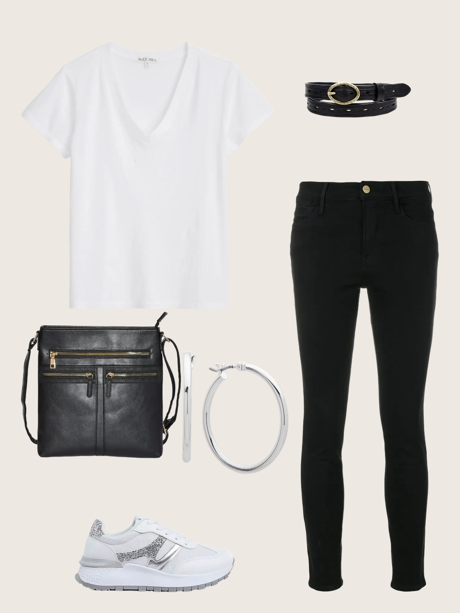 How to Dress Up a Tee: Chic and Effortless