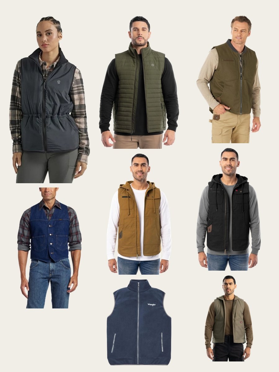Wrangle the Season with a Chic Wrangler Vest