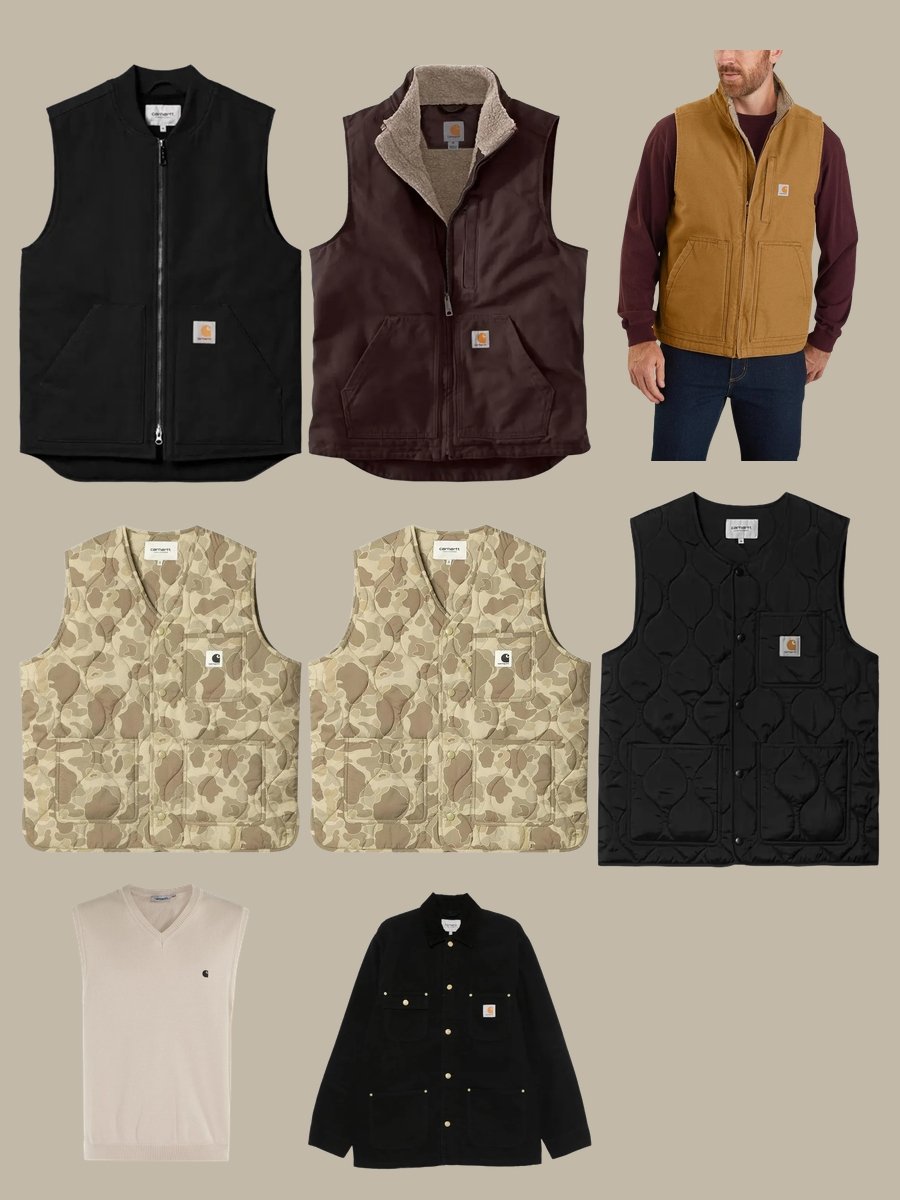 Get Cozy and Cool with the Mens Carhart Vest