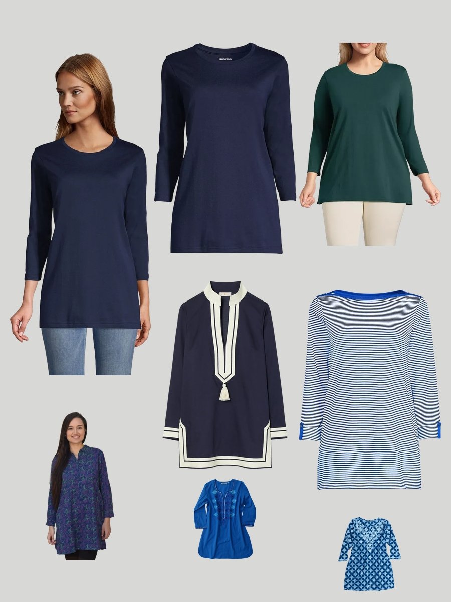 Tunic for Men: Make Navy Cotton Your Go-To