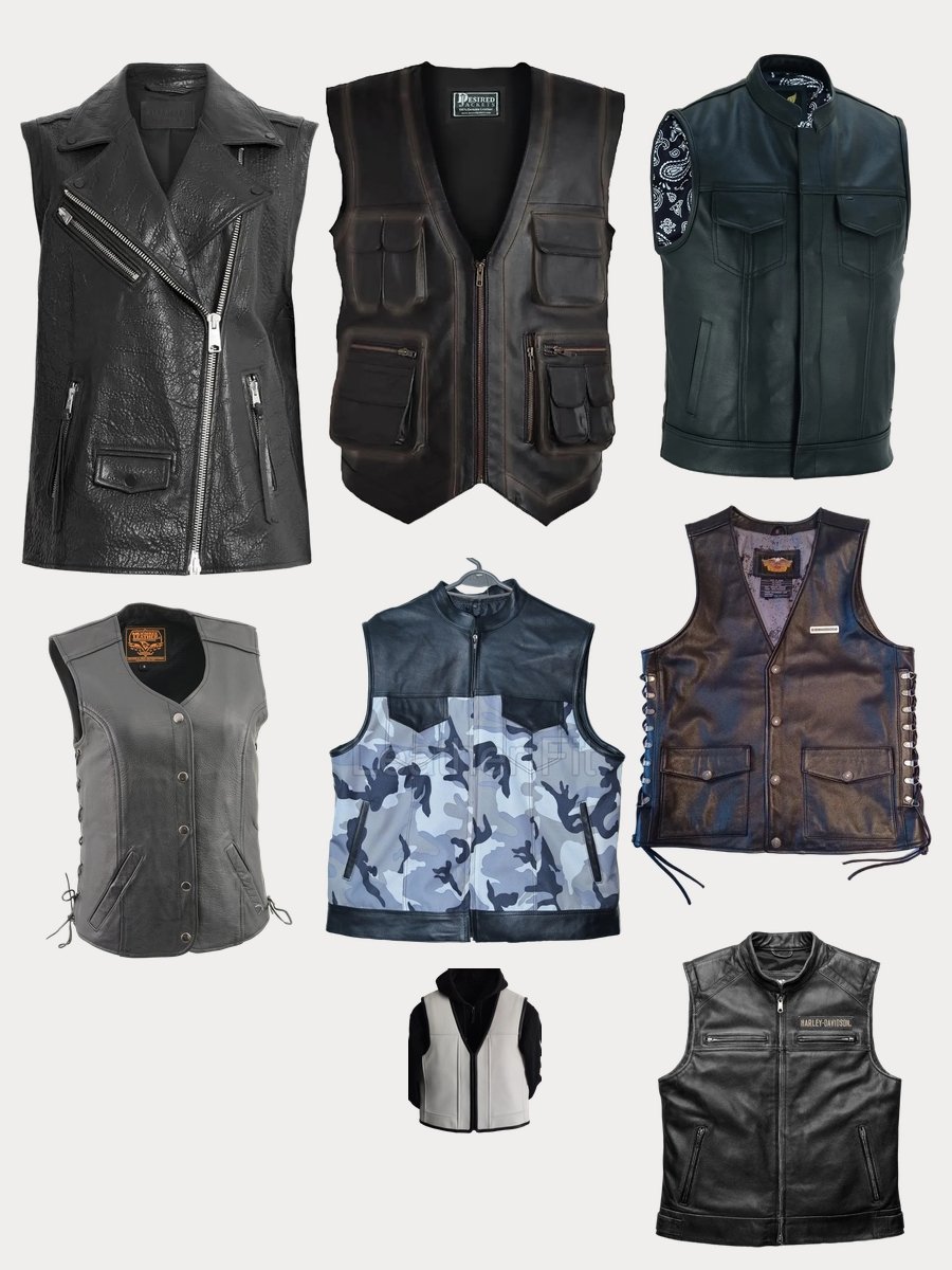 Stone Cold Vest: Rock the Classic Biker Look