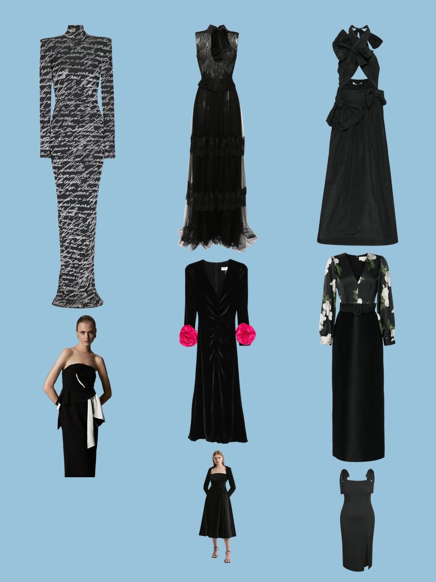 Stunning Vestidos de Noche: Timeless Black Elegance