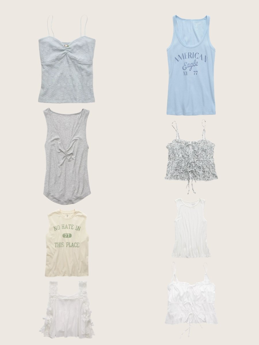 Rock the Look: Tank Tops from American Eagle