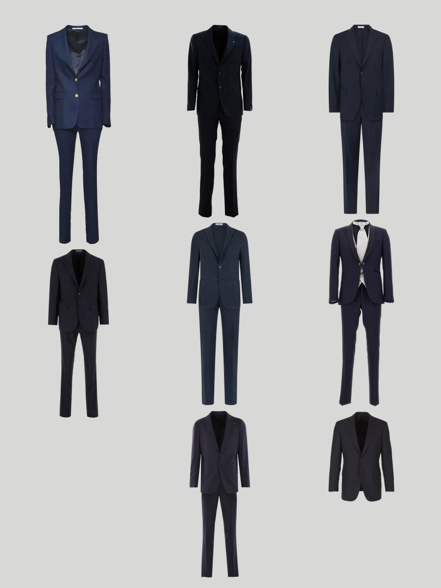 Vestidos Formales: Rock That Navy Wool Suit!