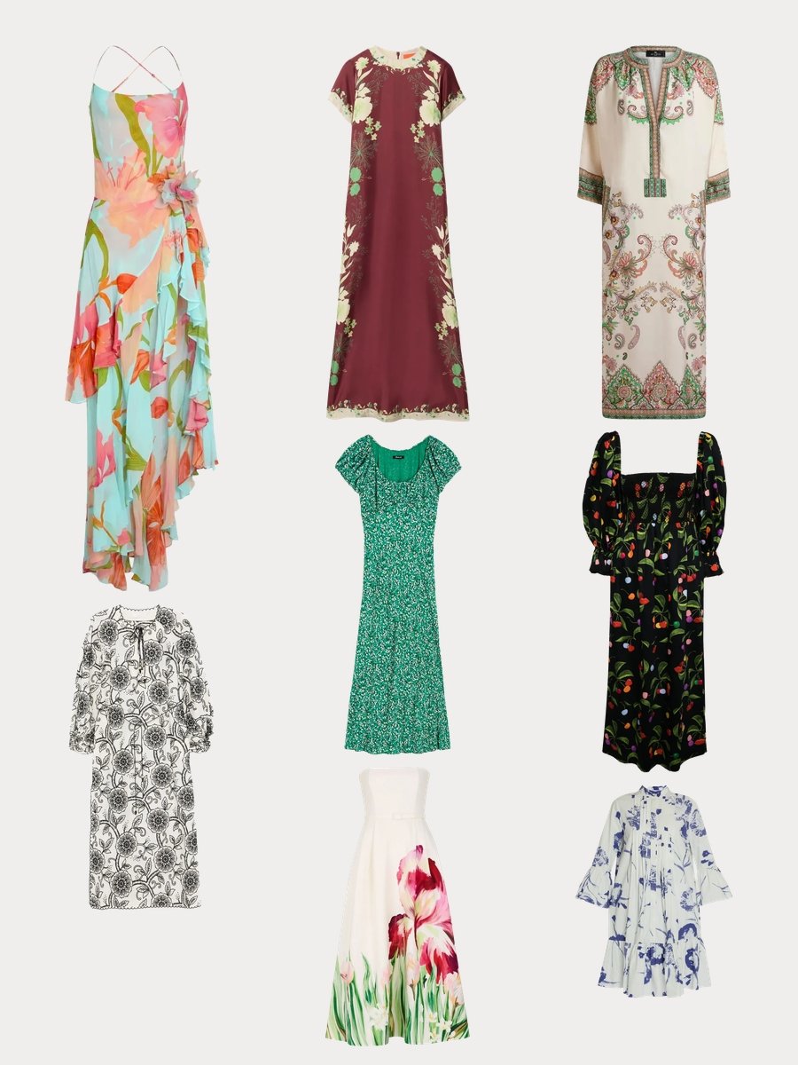 Vestidos para Botas Vaqueras: Florals in the Wild West!