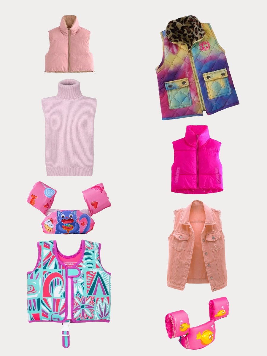 Splashy Style: Neon Pink Snorkeling Vest