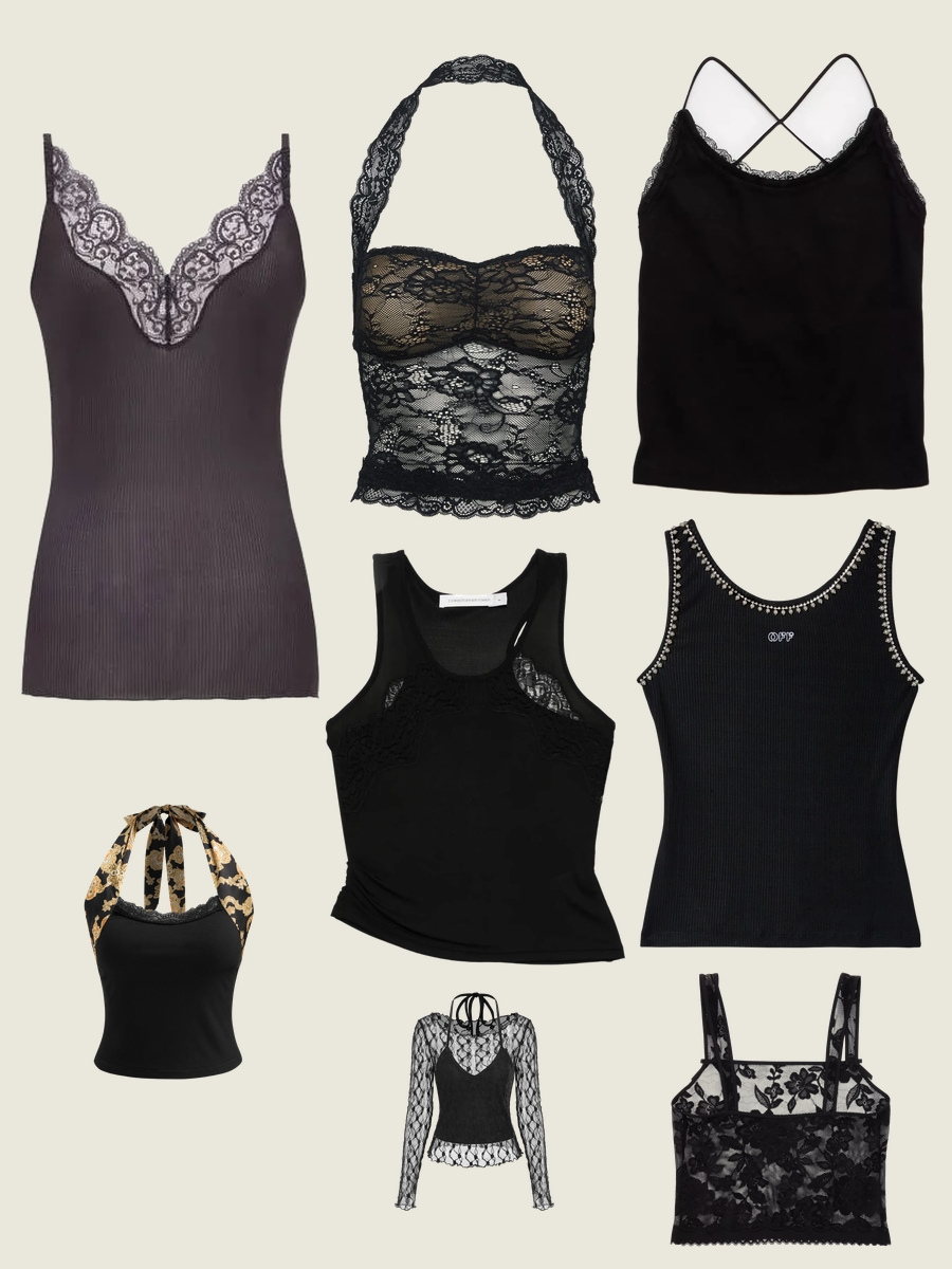 Sexy Tank Top: Unveiling the Perfect Black Lace